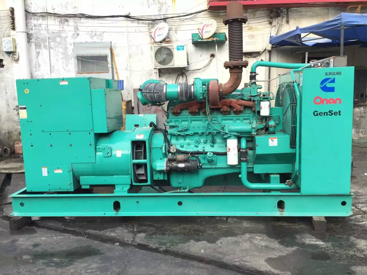 安庆租赁发电机-柴油发电机不正常冒烟的原因